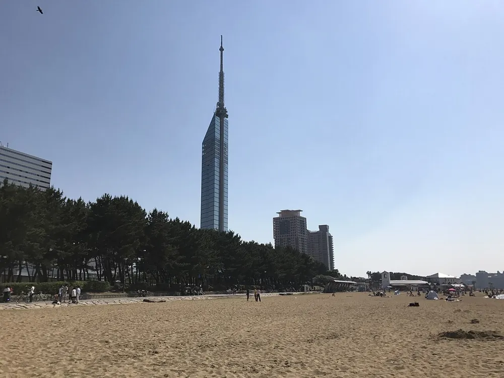 모모치해변공원 사진