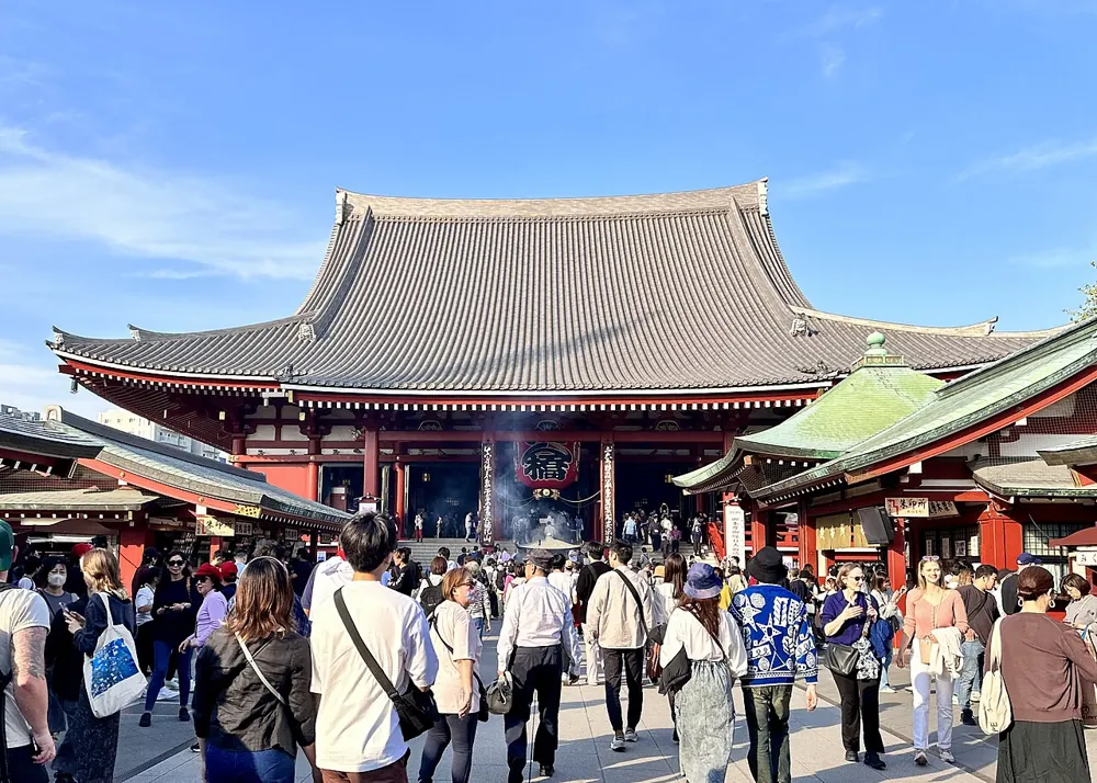 센소지 본당 사진